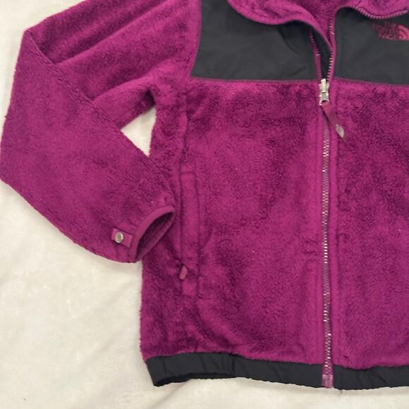 The North Face Purple Jacket sz M Soft Shell Jacket North Face Girls Jacket - Picture 3 of 9